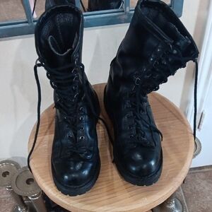 Danner UNIS FORT LEWIS 29110 Black Leather Boots GORE-TEX Breakfast Club